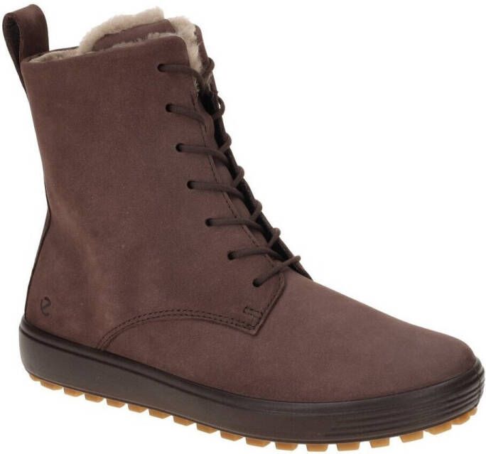 ECCO Soft 7 Tred dames veterboot Bordo