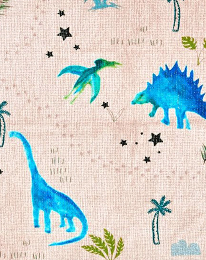 Chenile-Teppich DINOSAURS (180x120) in bunt