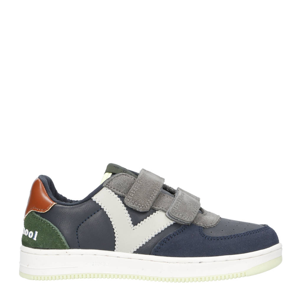 Victoria suède sneakers donkerblauw