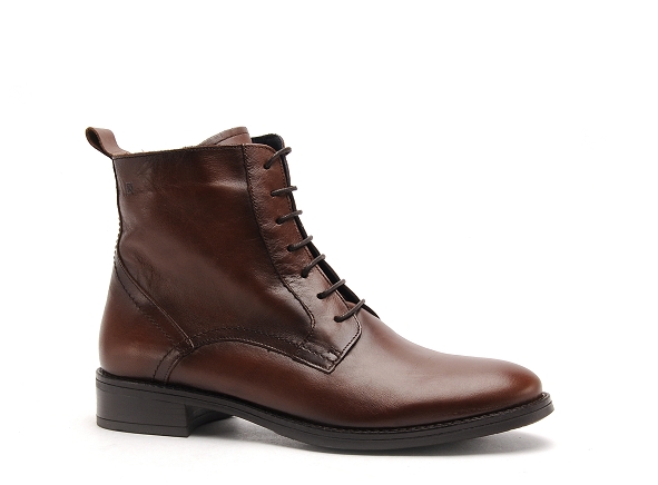 Dorking boots bottine plates femme d8343su marron