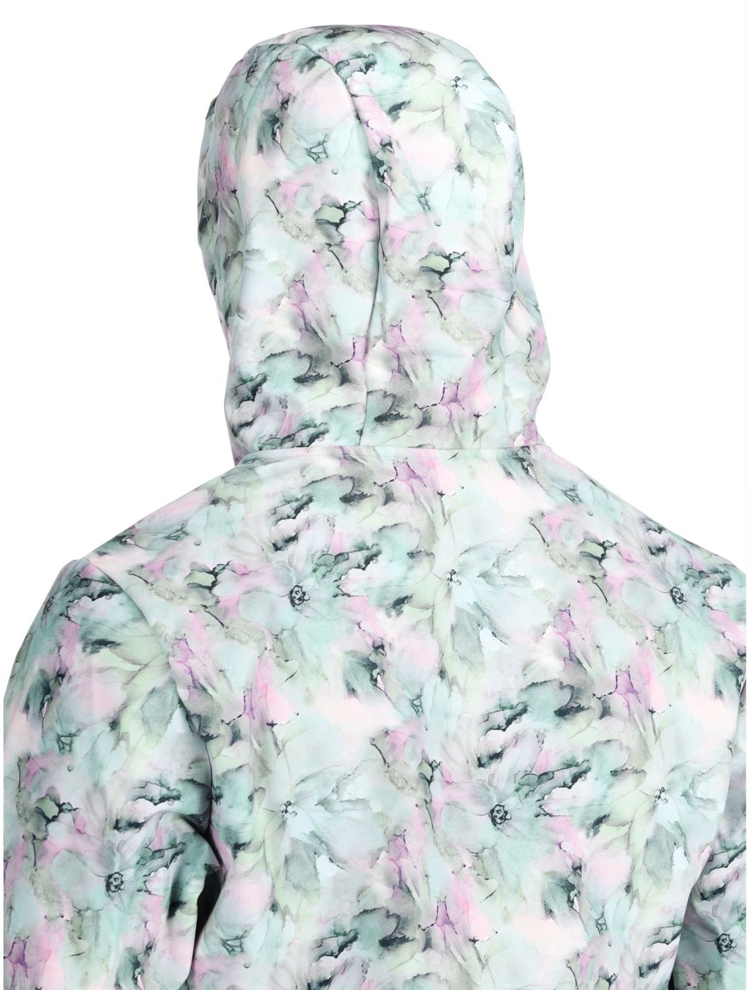 Printed softshell ski-jas heren