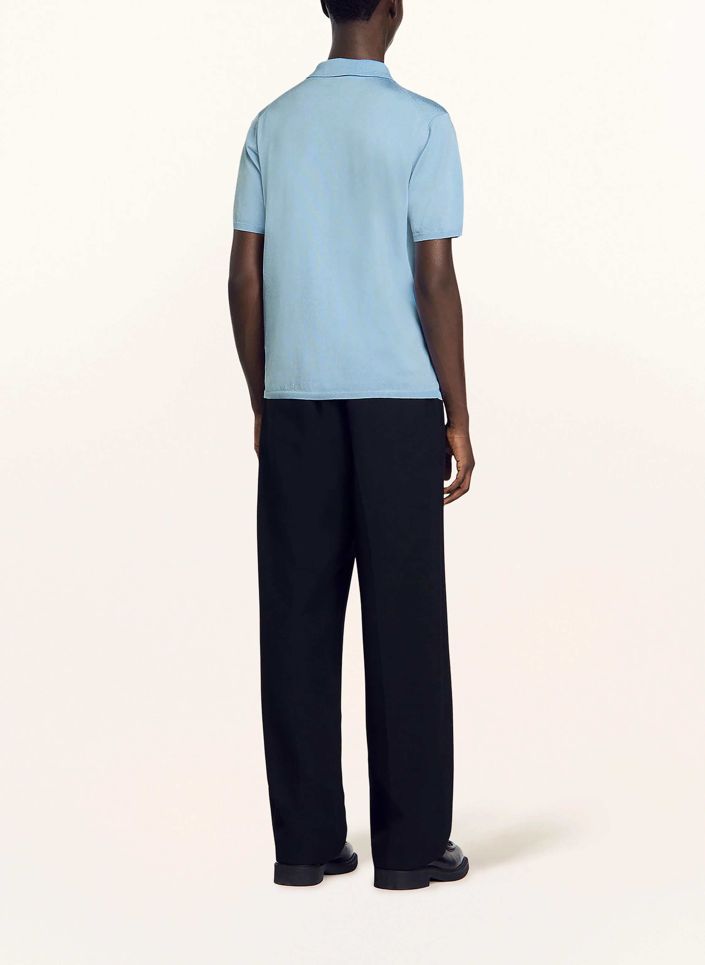SANDRO Strick-Poloshirt
