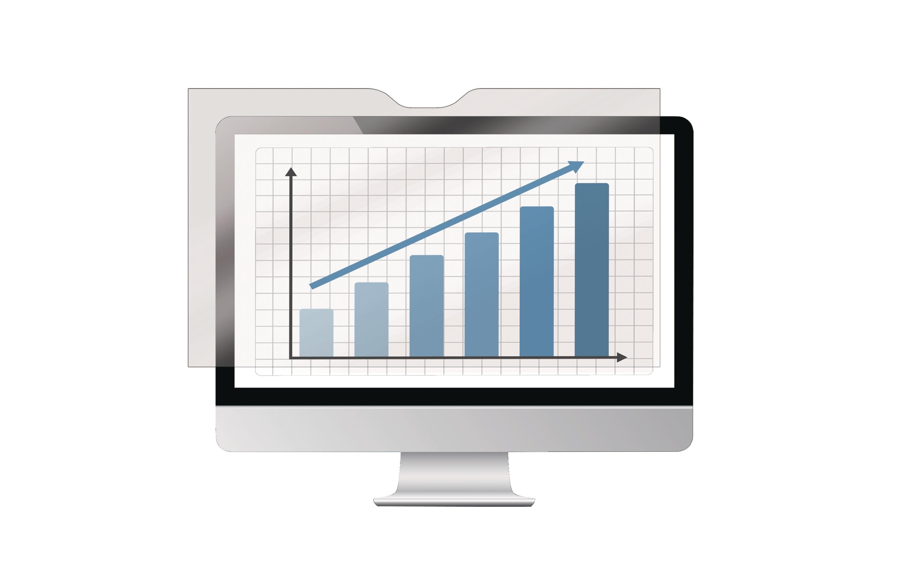 Monitor-Bildschirmfolie Privacy 24