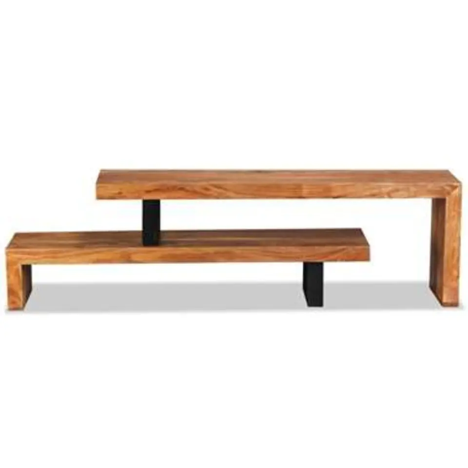 vidaXL - Tv-meubel - Bruin - Hout