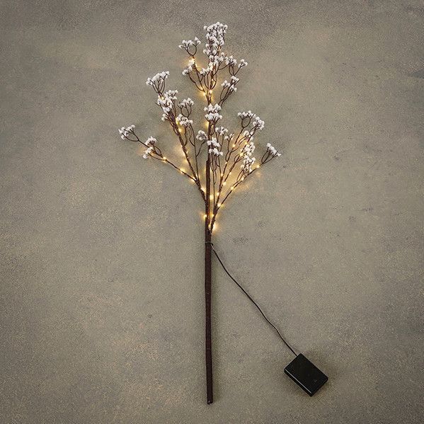 Luca Lighting - Kersttak - Wit - 45 Lampjes - Extra Warm Wit
