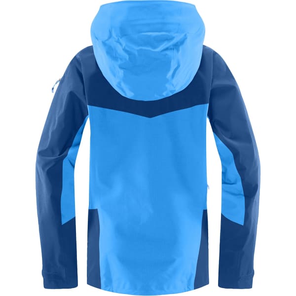Veste alpinisme HAGLÖFS SPITZ JKT W NORDIC BLUE/BALTIC