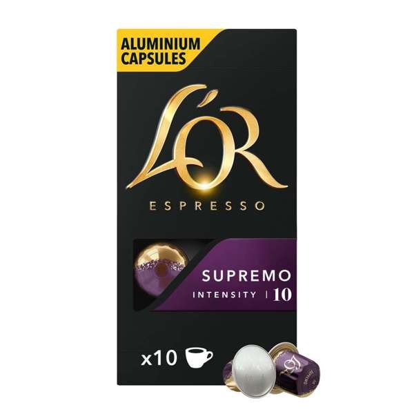 L'OR Capsules - Espresso Supremo - Kaffekapsler - 10 pcs