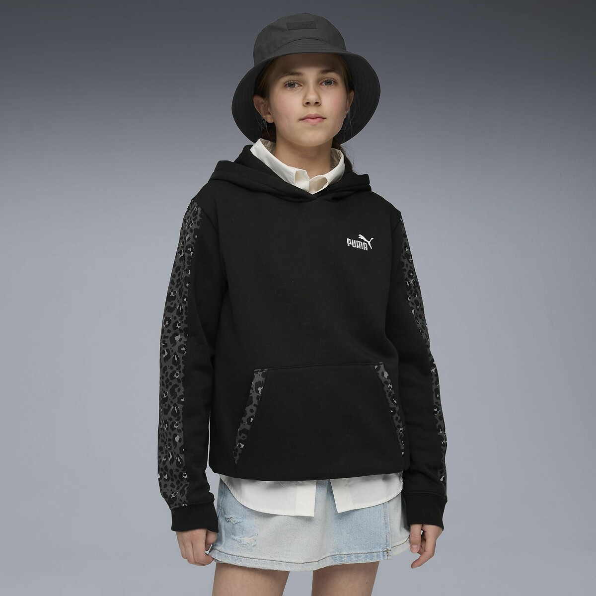 PUMA<br>Moletom com capuz