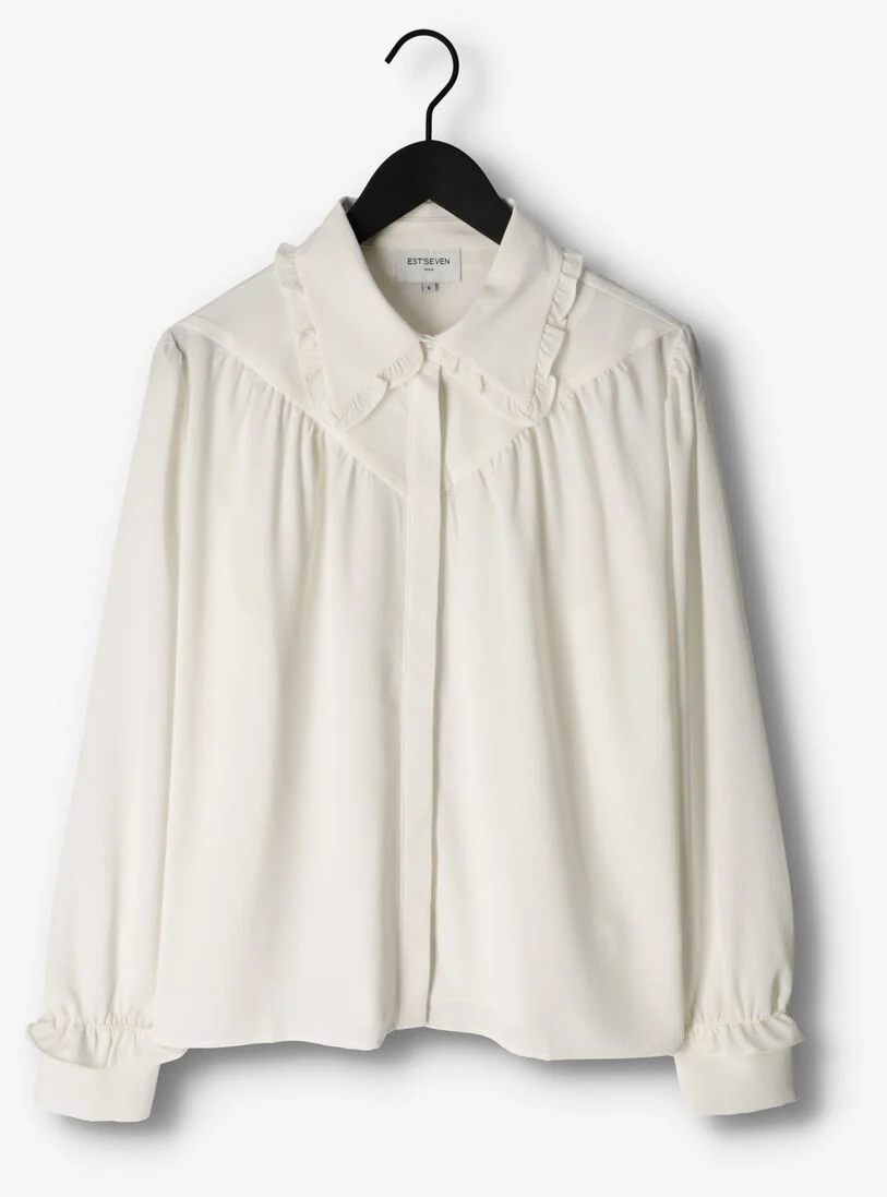 EST\\'SEVEN witte est'seven blouse est&rsquo;miljouska