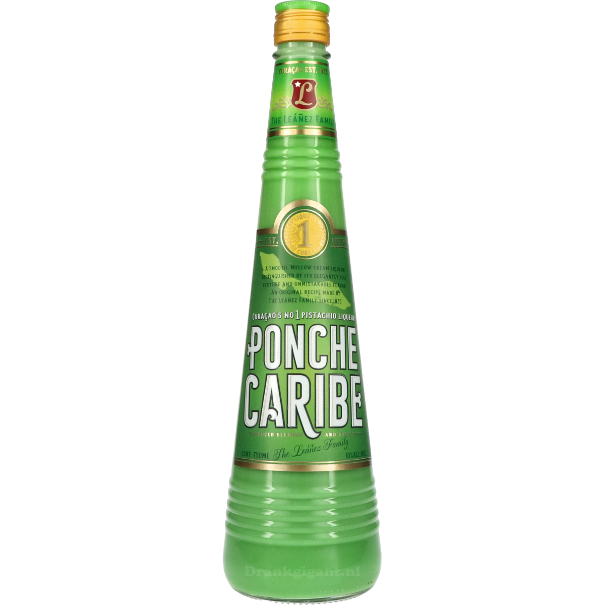 Ponche Caribe Pistachio 70 cl
