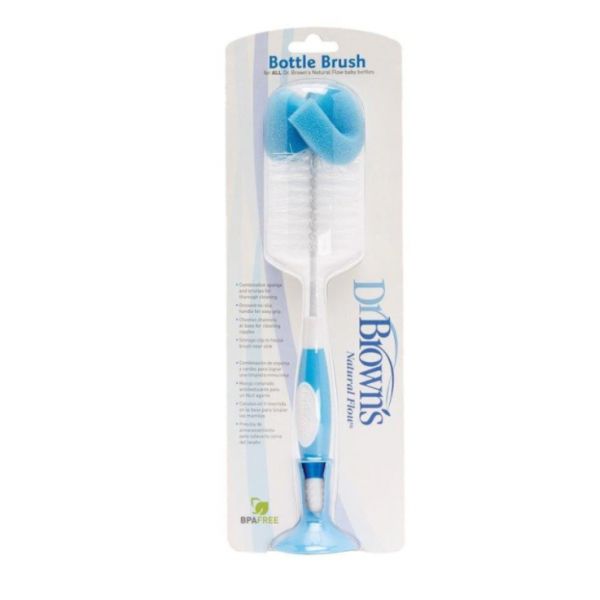 Dr. Brown's Escova de Limpeza para Biberões Azul