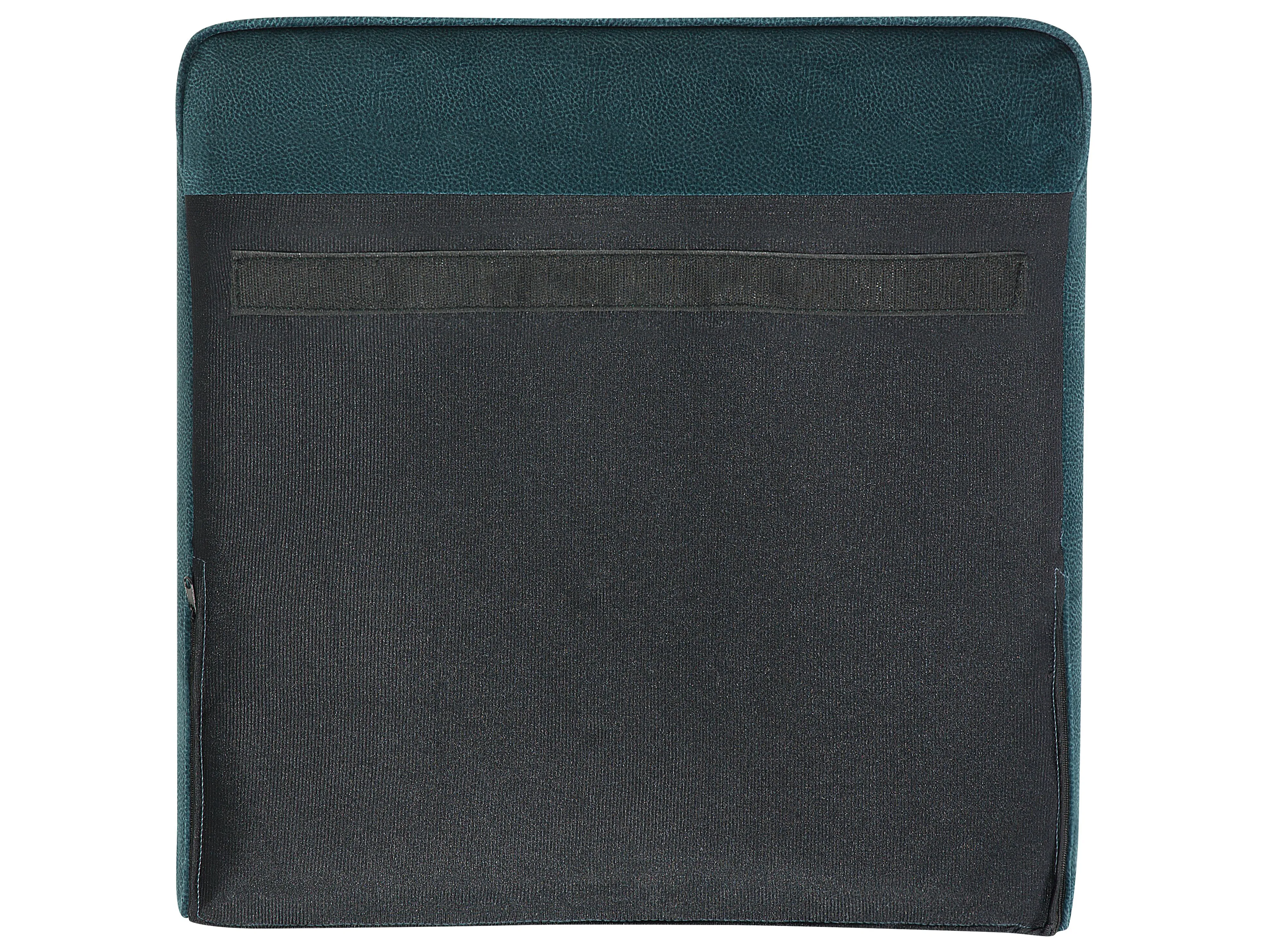 Bankenset 5-zits GAULA Fluweel Groenblauw