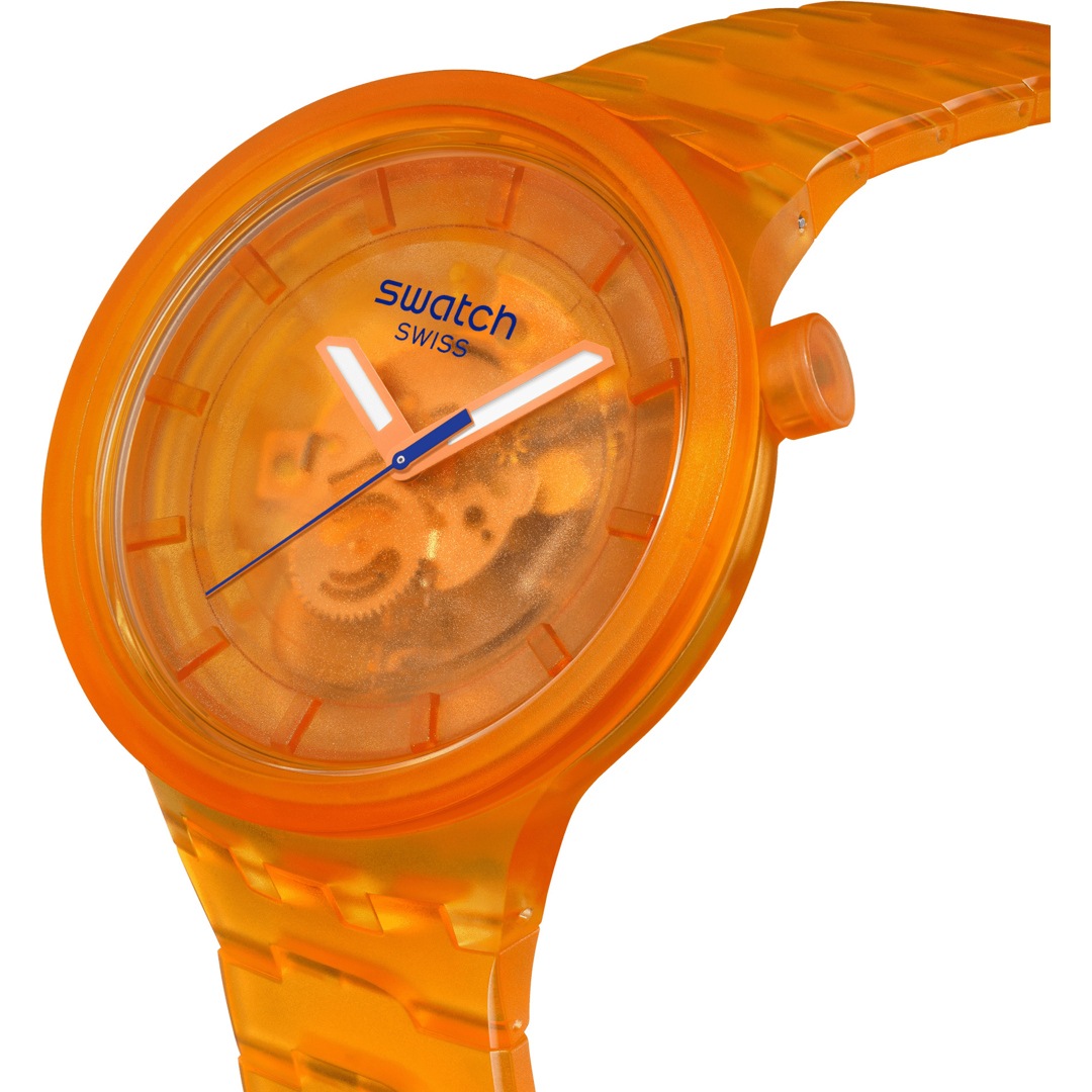 Swatch Big Bold Biosourced Orange Joy