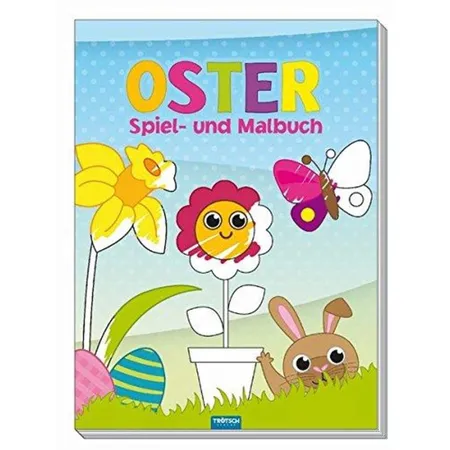 Trötsch Ostern Spiel und Malbuch