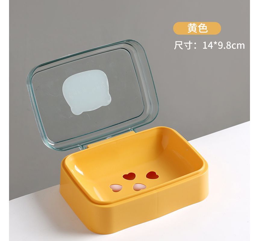 Beauty Artisan - Transparante plastic zeepdoos