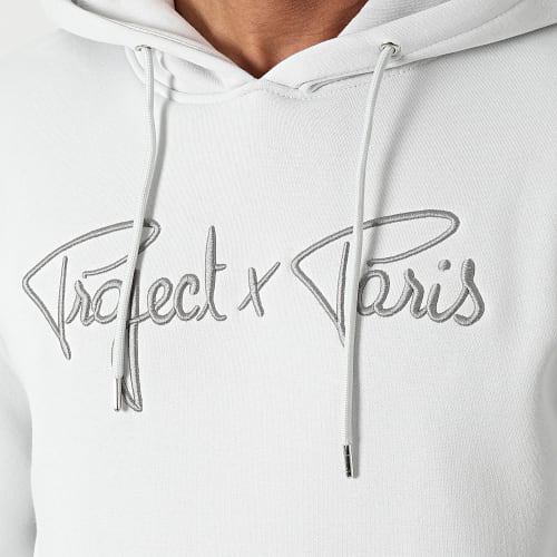 Sweat Capuche 1920010 Gris Clair