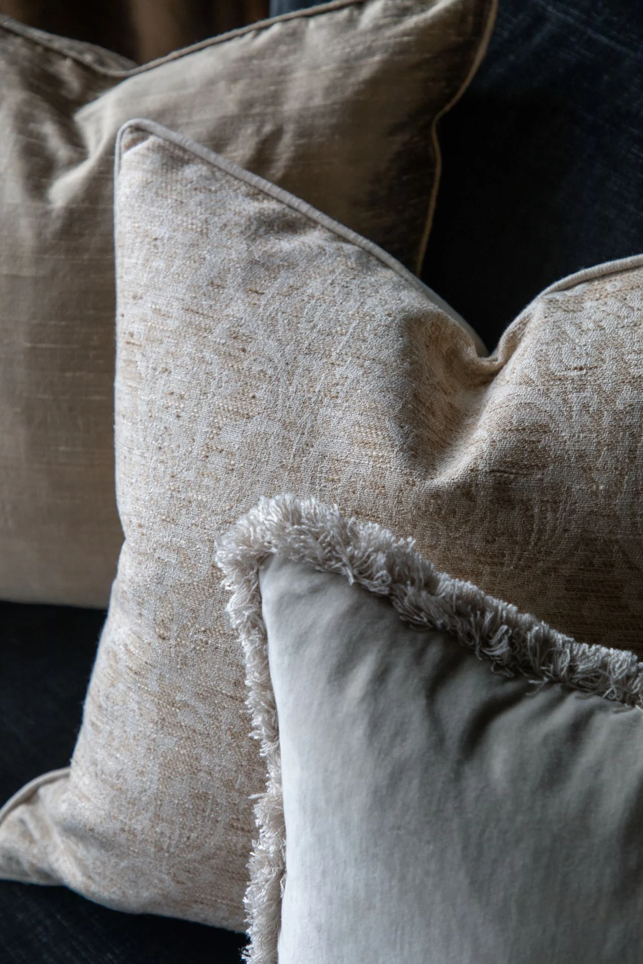 Pynteputetrekk beige - 40x60 cm