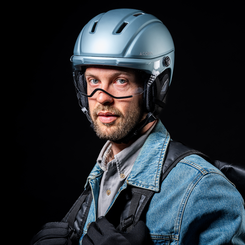 Fuse Visor - Casque vélo urbain homme