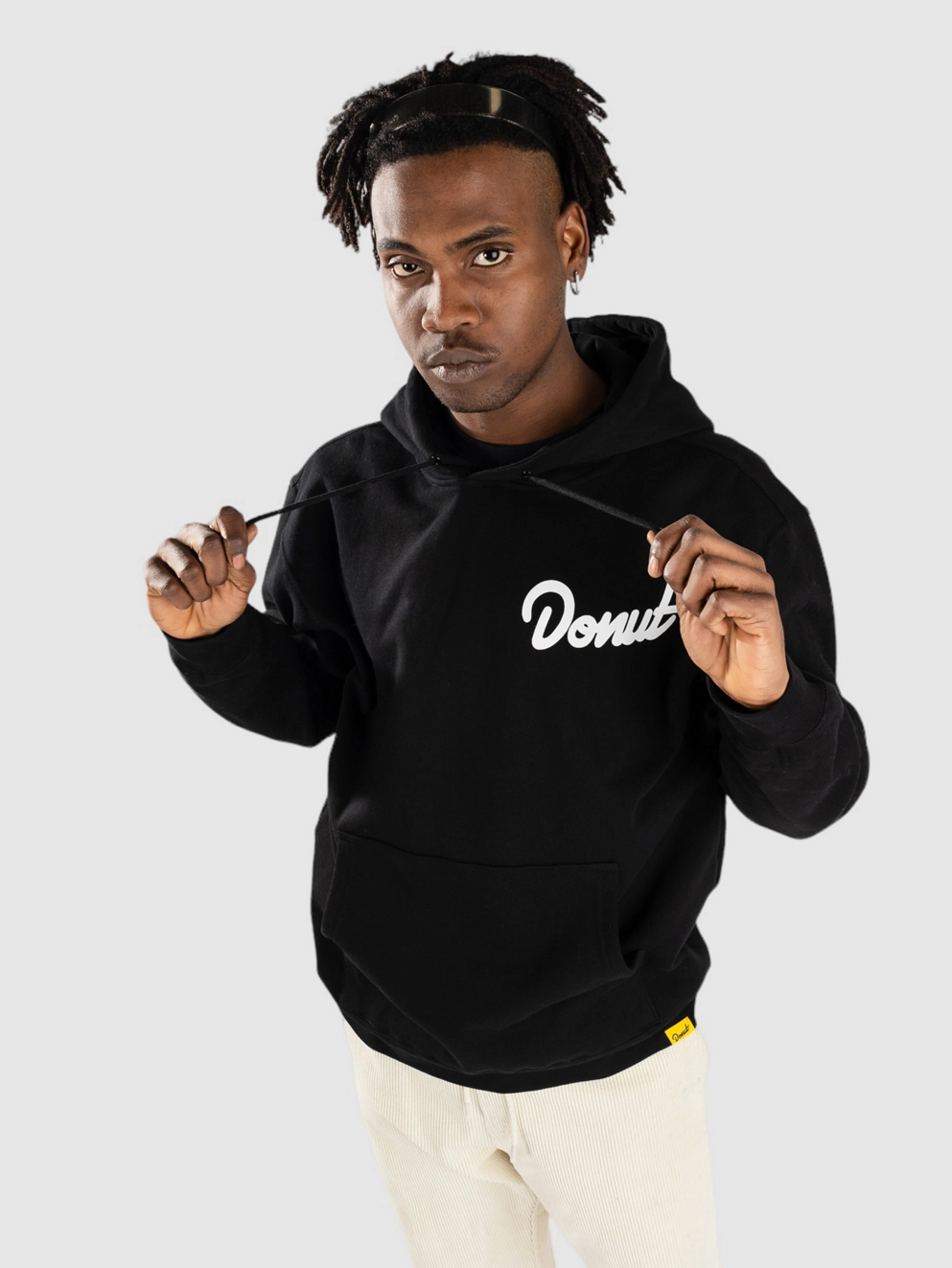 Donut Og Logo Hoodie black