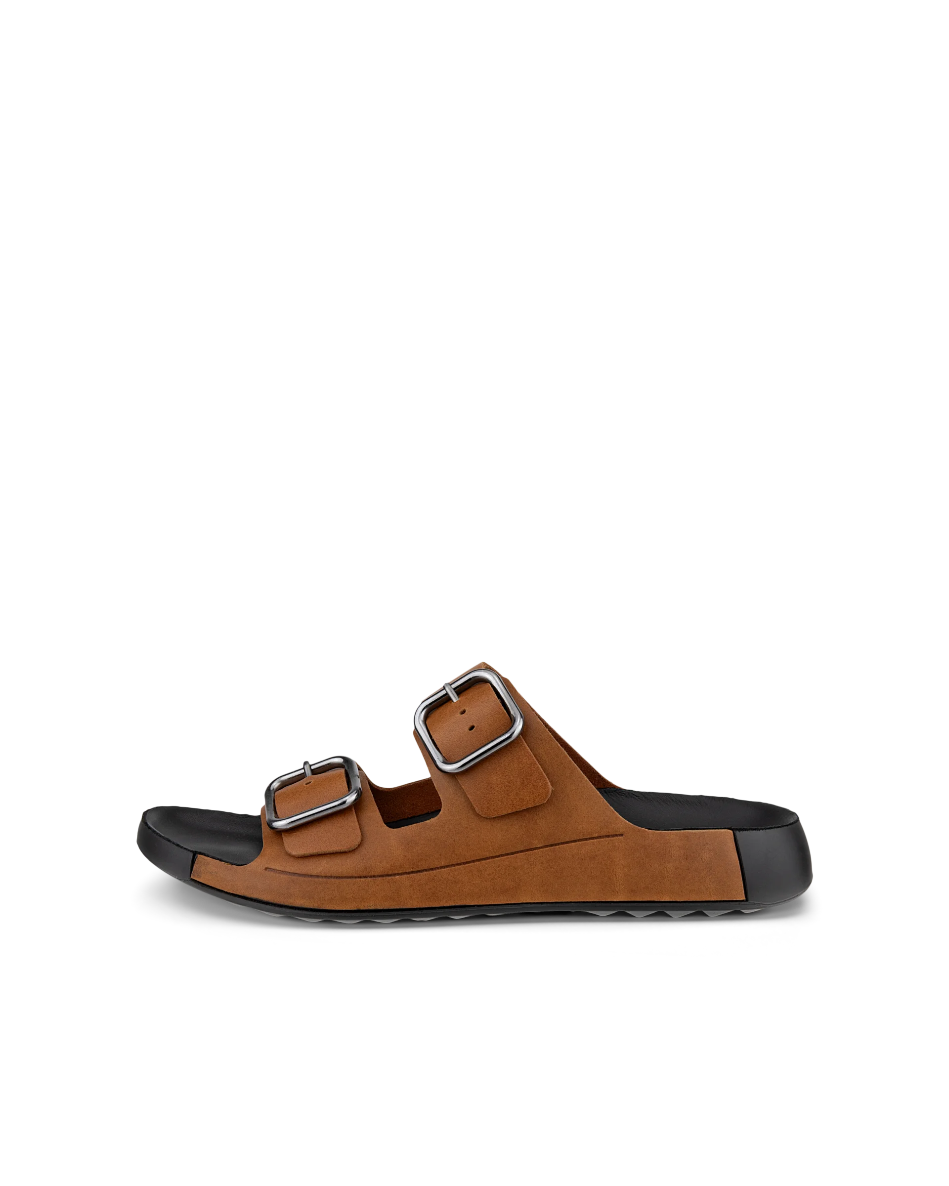ECCO COZMO M Herren Ledersandale mit zwei Riemen Braun