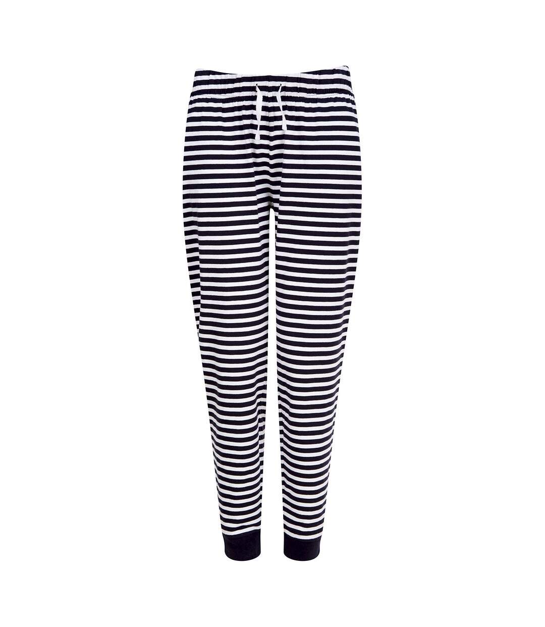 SF - Pantalon de détente - Femme (Bleu marine / Blanc) - UTRW8669