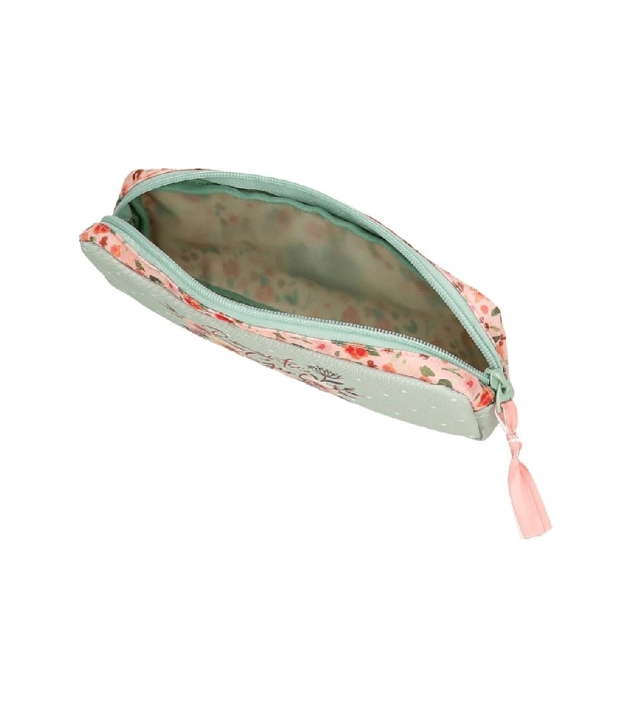 Movom Estuche Movom Romantic Girl verde -22x7x3cm-