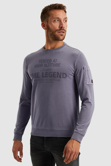 PME legend paarse heren sweater