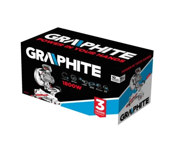 Graphite 59G812, Enkelt facet, Børstefri, II, 4800 rpm, 45°, 45°