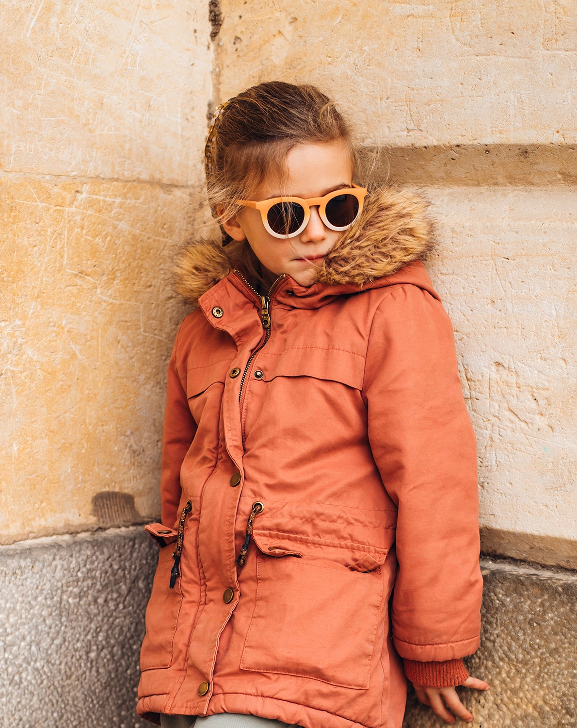 Sonnenbrille SUNSHINE in rainbow orange