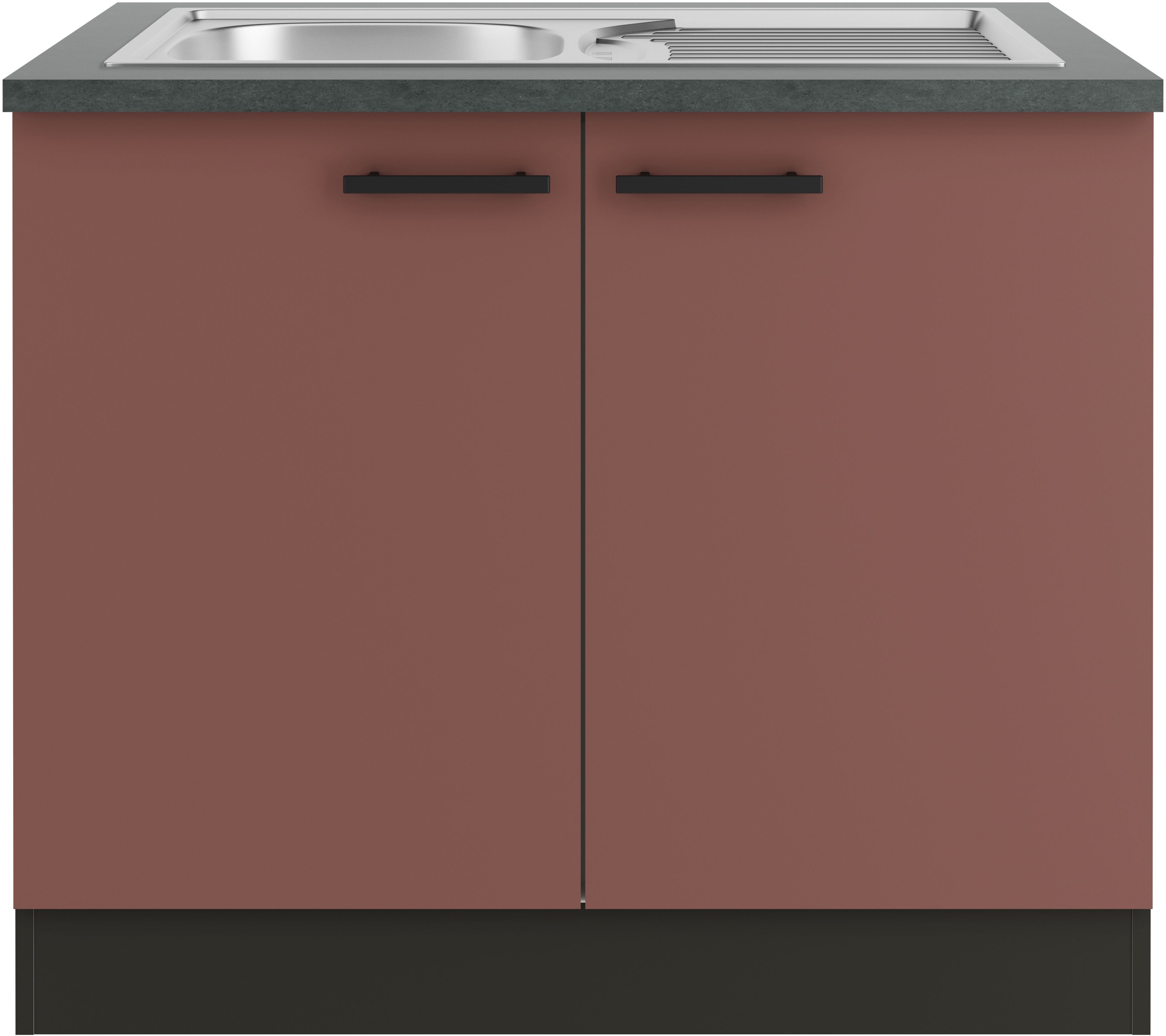OPTIFIT Spülenschrank »Palma« Breite 100 cm, inklusive Einbauspüle