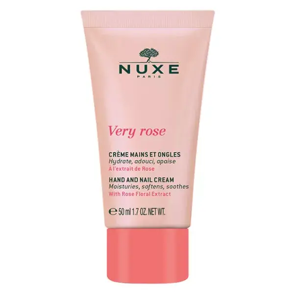 Creme para mãos e unhas Nuxe Very Rose 50ml