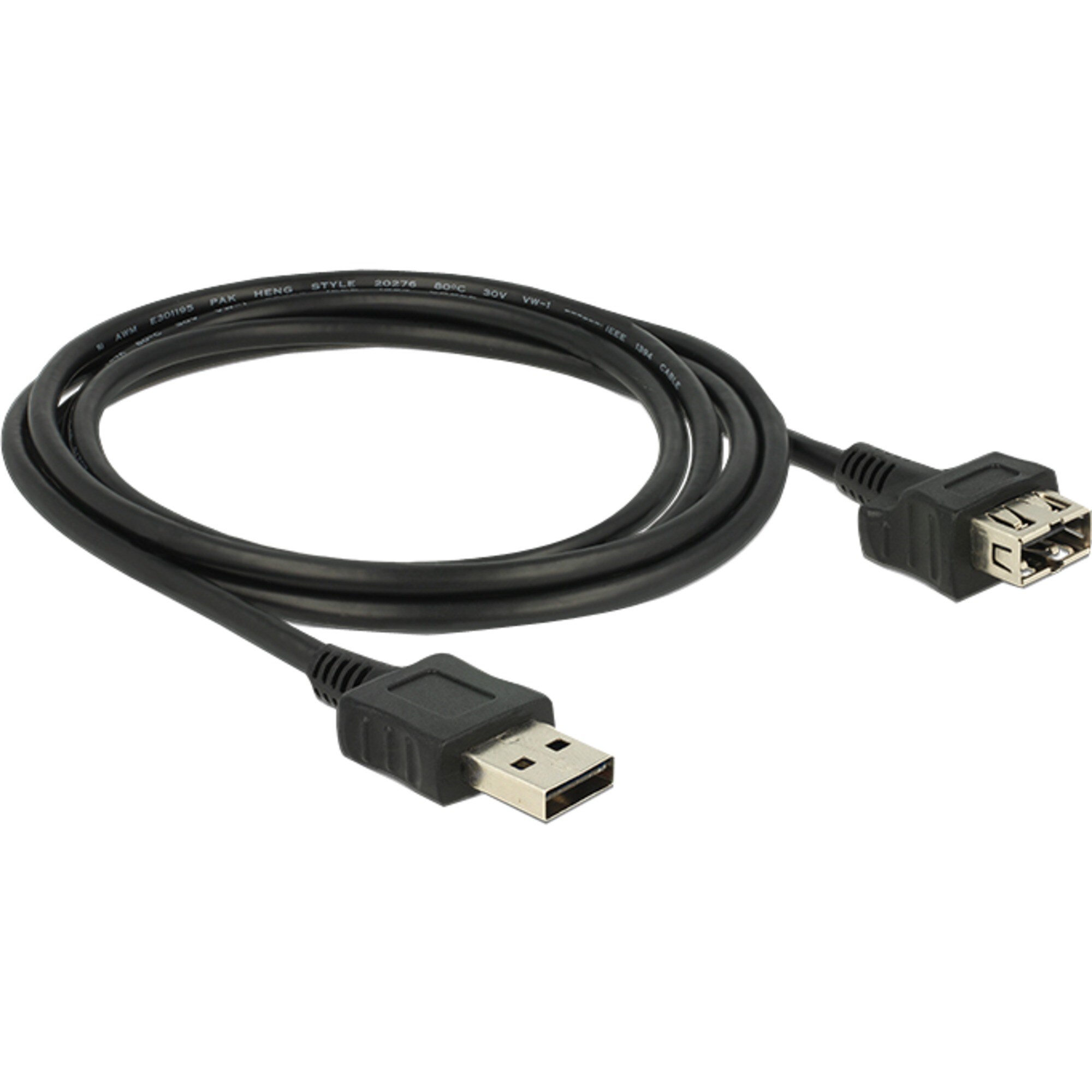 DeLOCK Verlängerungskabel EASY-USB 2.0 Verlängerungskabel, USB-A Stecker > USB-A Buchse