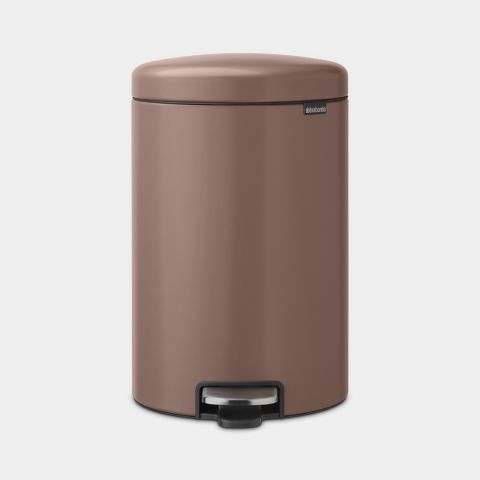 NewIcon Pedaalemmer 20 liter - Satin Taupe