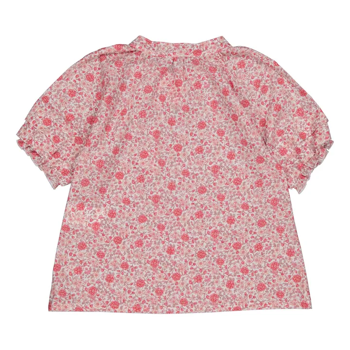 Petite Lucette Blouse Coton Bio Cécile | Rose