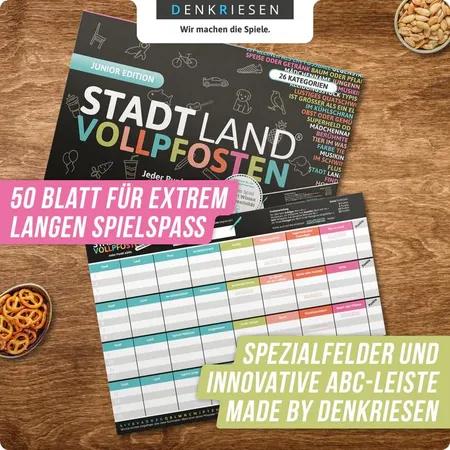 Denkriesen Stadt, Land, Vollpfosten - Junior Edition 