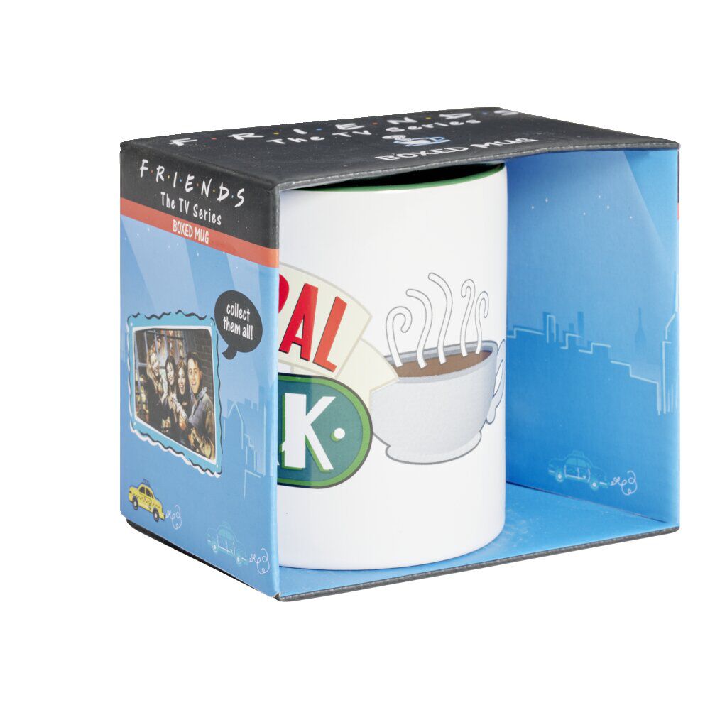 Mug Friends Central Perk blanc et vert 315ml