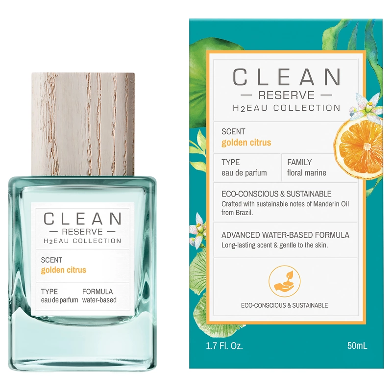 Clean Perfume Reserve H2EAU Golden Citrus EDP 50 ml