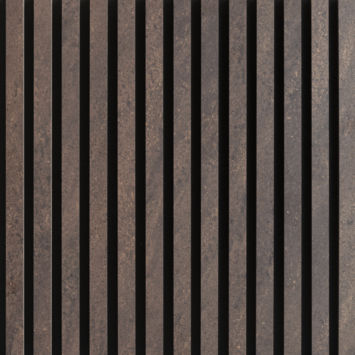Kleurstaal lattenwand koper 20x30 cm