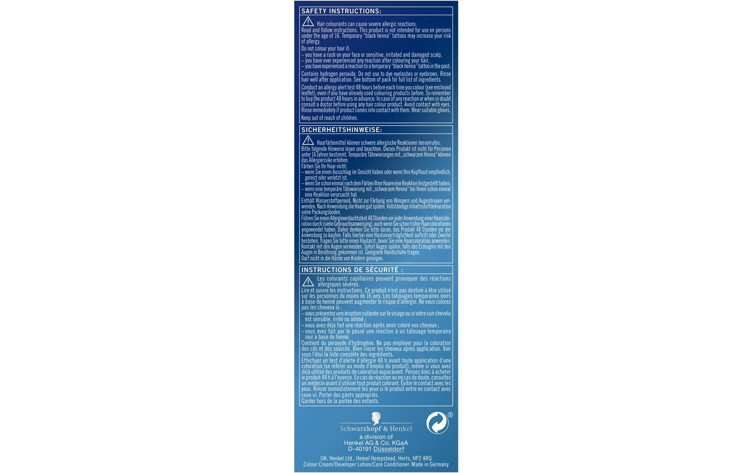 Haarcoloration Urban Metallics U67 Blue MercuryHaarfarbe mit Metall-Glanz-Booster für kühle, schimmernde Töne