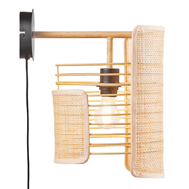Applique murale Jaffna E27 IP20 40W Nordlux naturel