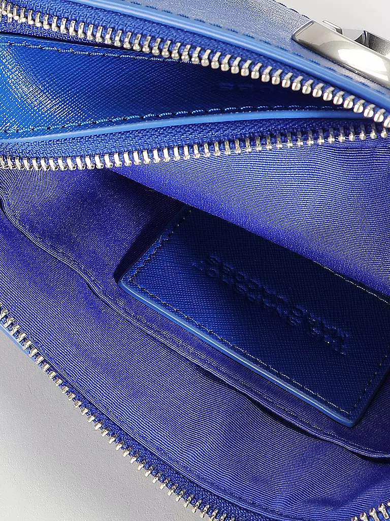 MARC JACOBS Ledertasche - THE UTILITY SNAPSHOT blau
