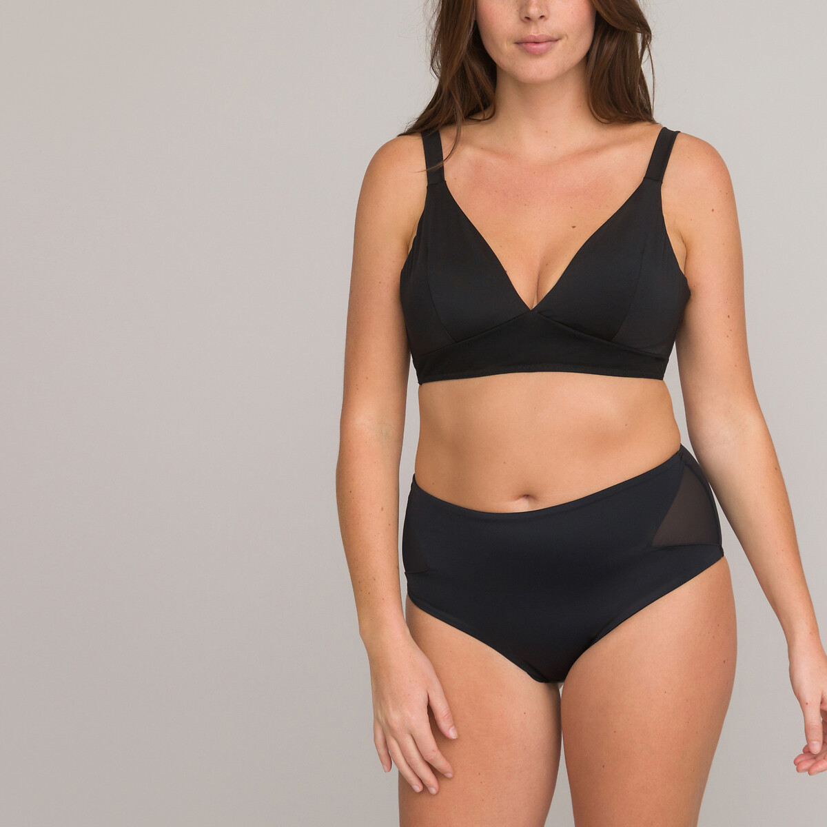 LA REDOUTE COLLECTIONS PLUS<br>Biquíni slip, efeito platte buik