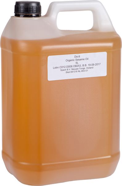 DO IT Organic Sesamolie Koudgeperst (5000 ml)