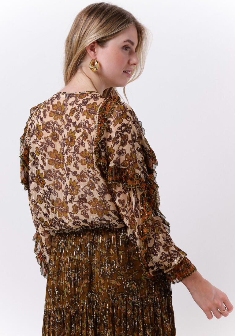 LOUIZON bronzen louizon blouse ottis top