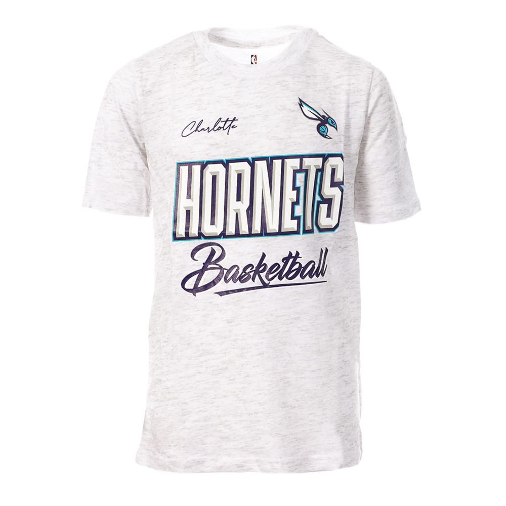NBA T-shirt Gris/Violet/Bleu Garçon NBA Hornets Charlotte