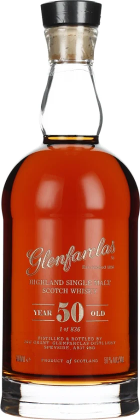 GLENFARCLAS 50 YEARS SINGLE MALT 70CL