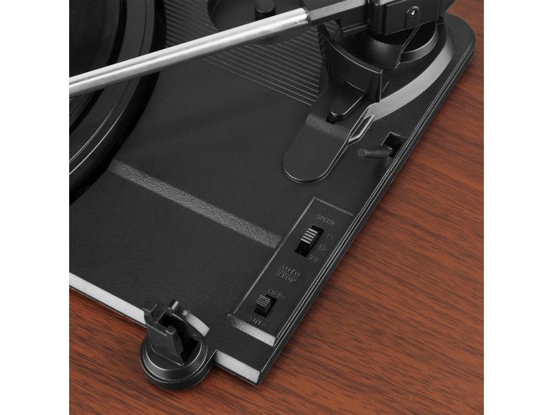 Audizio Plattenspieler Tulsa Braun/Schwarz Audiocenter mit Plattenspieler und DAB -Radio