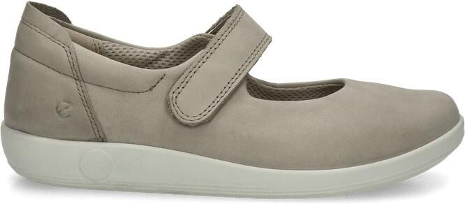 ECCO Soft 2.0 Mary-Jane beige Synthetisch Dames