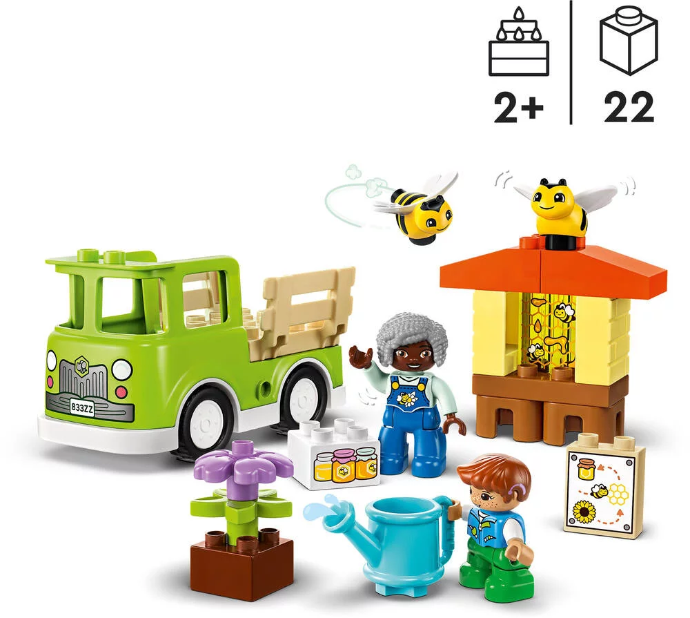 LEGO®DUPLO®MA VILLE 10419 - PRENDRE SOIN DES ABEILLES ET DES RUCHES