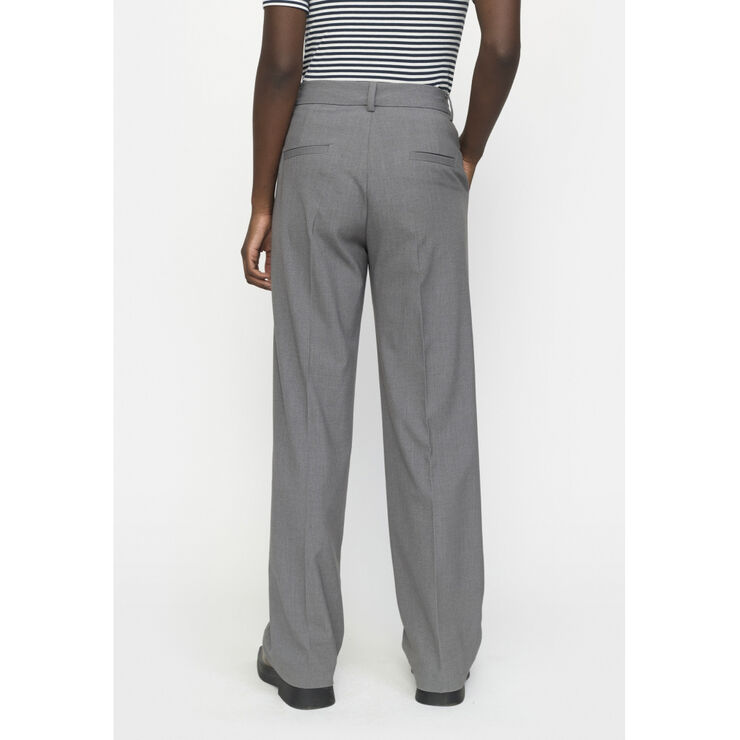 Soft Rebels SRVilja midwaist loose pant Medium grey melange